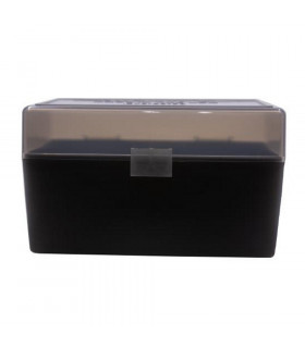 Boite de rangement 50 cartouches cal .243 .308 .410 409 Gris