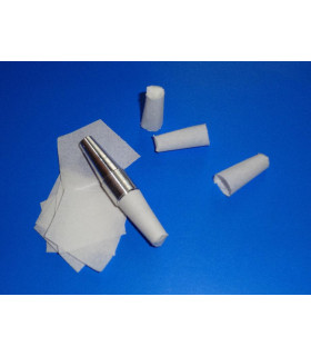 100 formes en papier nitré 100g/m2 pour cartouches de cal. .44 (max. 1.4g PN)