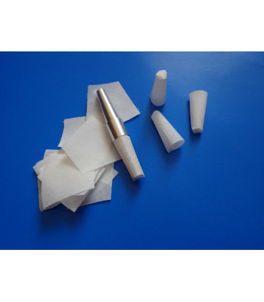 100 formes en papier nitré pour cartouches de cal. .36 (max. 0.9g PN)