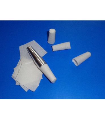 100 formes en papier nitré 100g/m2 pour cartouches de cal. .44 (max. 1.4g PN)