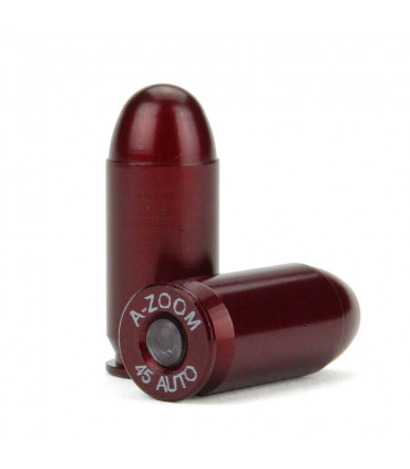 5 douilles amortisseur "Snap cap" cal. 45 ACP en aluminium - A-Zoom