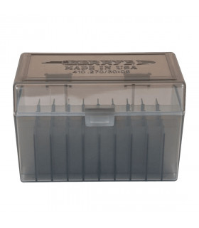 Boîte de rangement 50 cartouches cal. .270 / .30-06 / 8x57- 410
