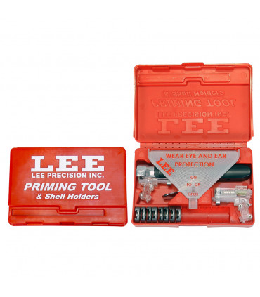 Amorceur à main et jeu de shell holders Lee Priming Tool Kit