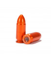 10 douilles amortisseur A-Zoom cal. 9mm Para en aluminium - Orange