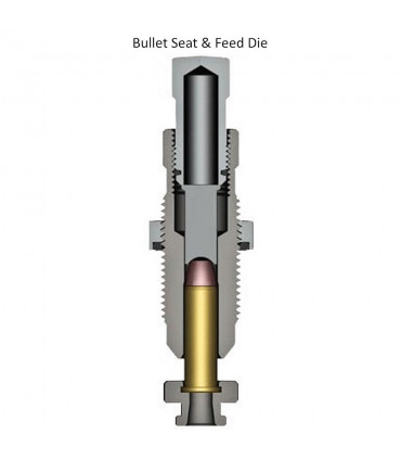 Matrice siégeur d'ogives Lee Bullet Seating Die 38 SP / 357 Mag 91186