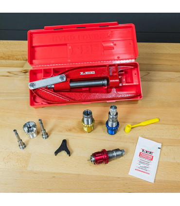 Presse de rechargement LEE Breech Lock Hand Press avec matrices 45 ACP