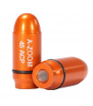 2 douilles amortisseur "Snap cap" cal. 45 ACP en aluminium - A-Zoom Striker Caps