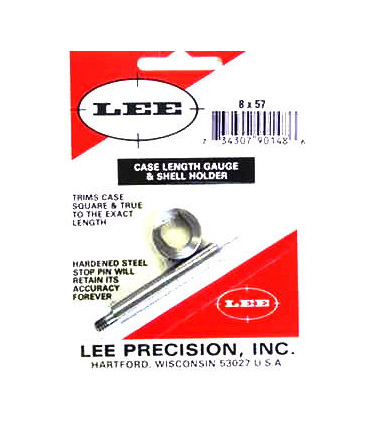 Jauge de longueur pour raccourcisseur Lee 90153 cal. 9x19mm Parabellum