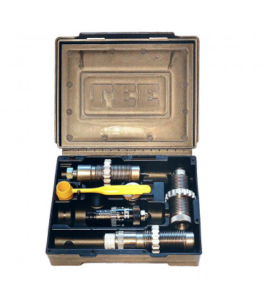 Jeu d'outils Lee 90627 cal. 6.5x55 Swedish Mauser avec siégeur micrométrique