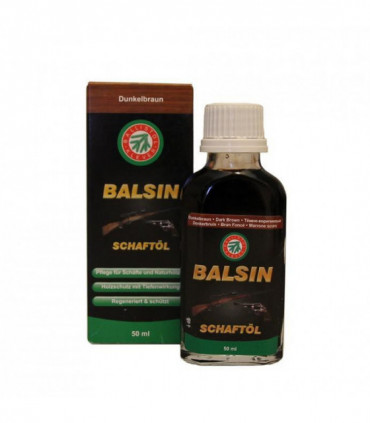 Ballistol Balsin huile pour fût et crosse en bois - Brun foncé - 50ml