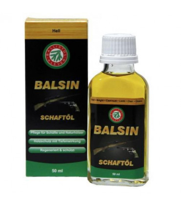 Ballistol Balsin huile pour fût et crosse en bois - Clair - 50ml