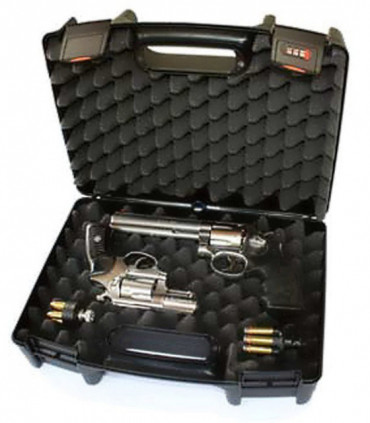Mallette pour arme de poing - 37,5 x 28 x 13 cm - Fermeture à code